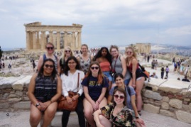 Class of 2018 at the Acropolis